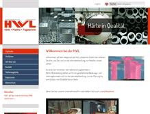 Tablet Screenshot of hwl-berlin.de